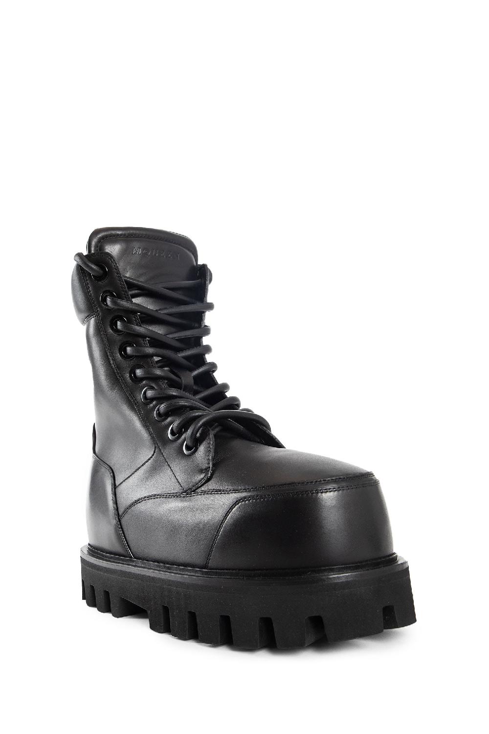 Antonioli ALEXANDER MCQUEEN MAN BLACK BOOTS Italy
