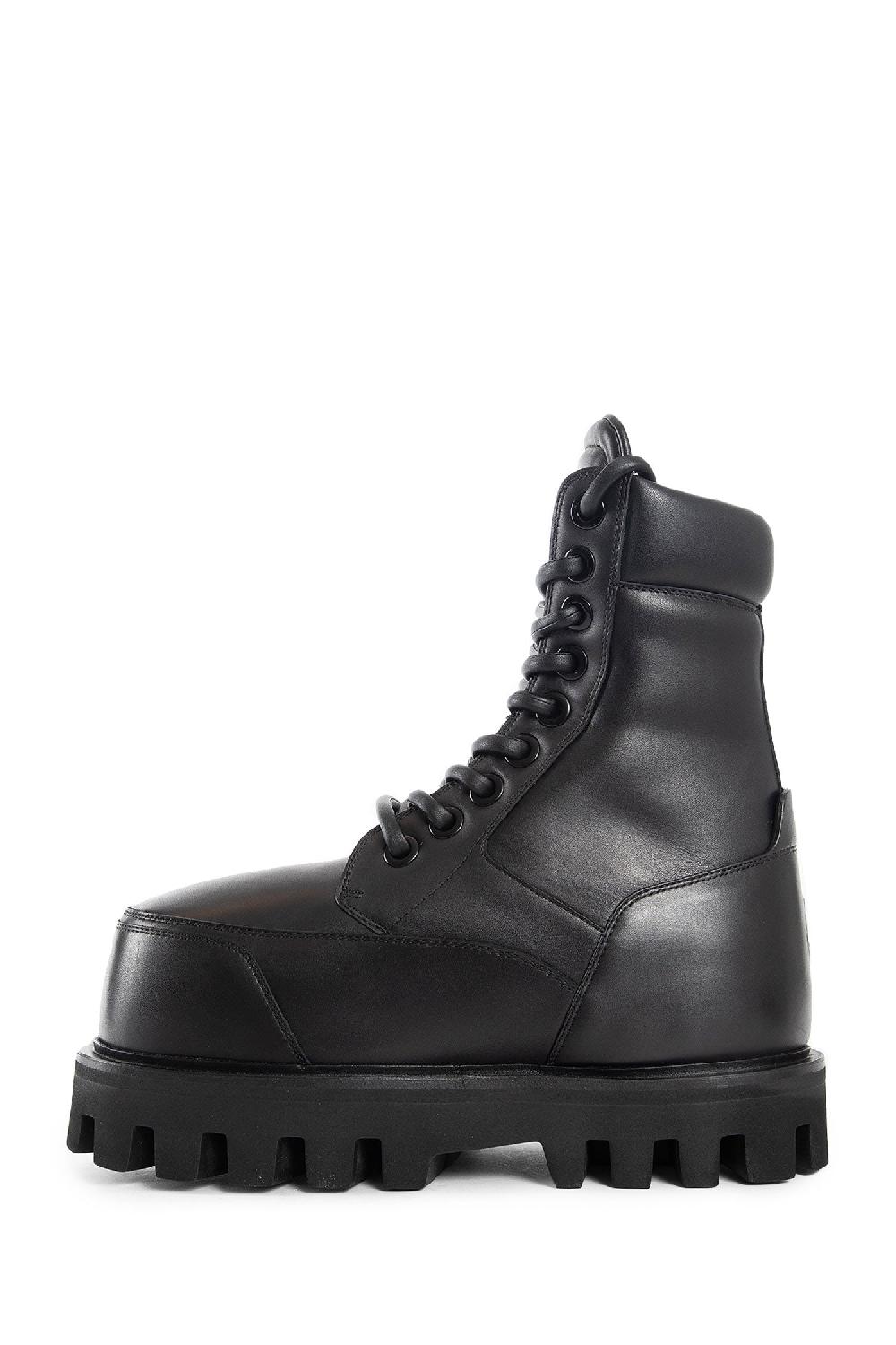 Antonioli ALEXANDER MCQUEEN MAN BLACK BOOTS Italy