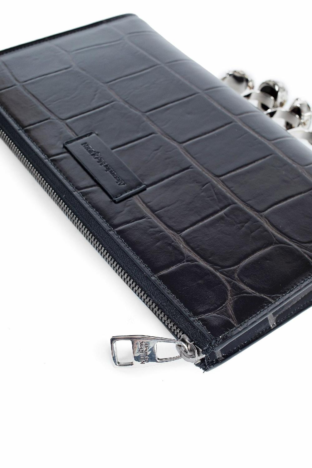 Antonioli ALEXANDER MCQUEEN MAN BLACK CLUTCHES & POUCHES 2025