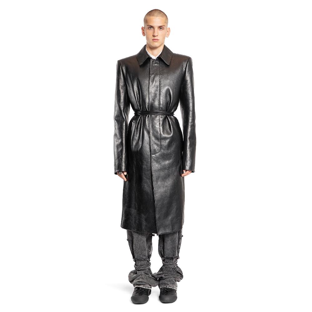Antonioli ALEXANDER MCQUEEN MAN BLACK COATS In Linea