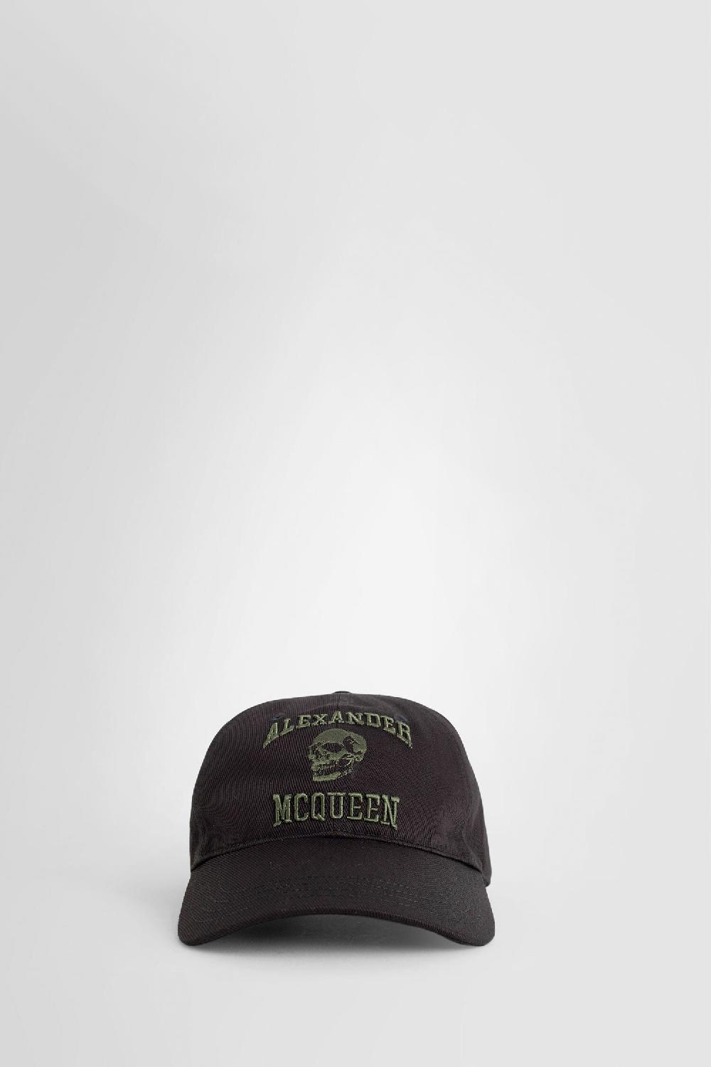 Antonioli ALEXANDER MCQUEEN MAN BLACK HATS Offerta speciale della fabbrica