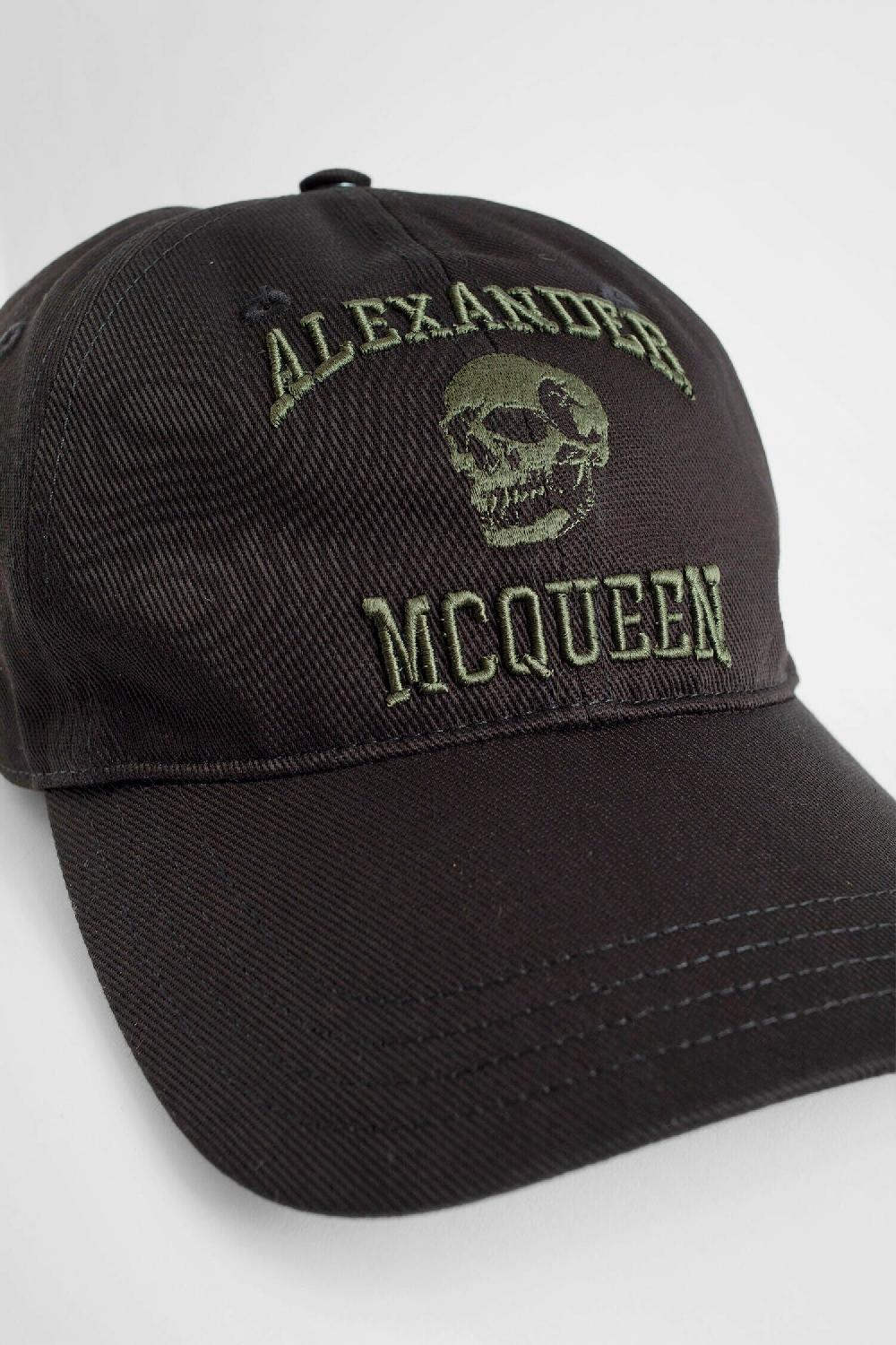 Antonioli ALEXANDER MCQUEEN MAN BLACK HATS Vendita