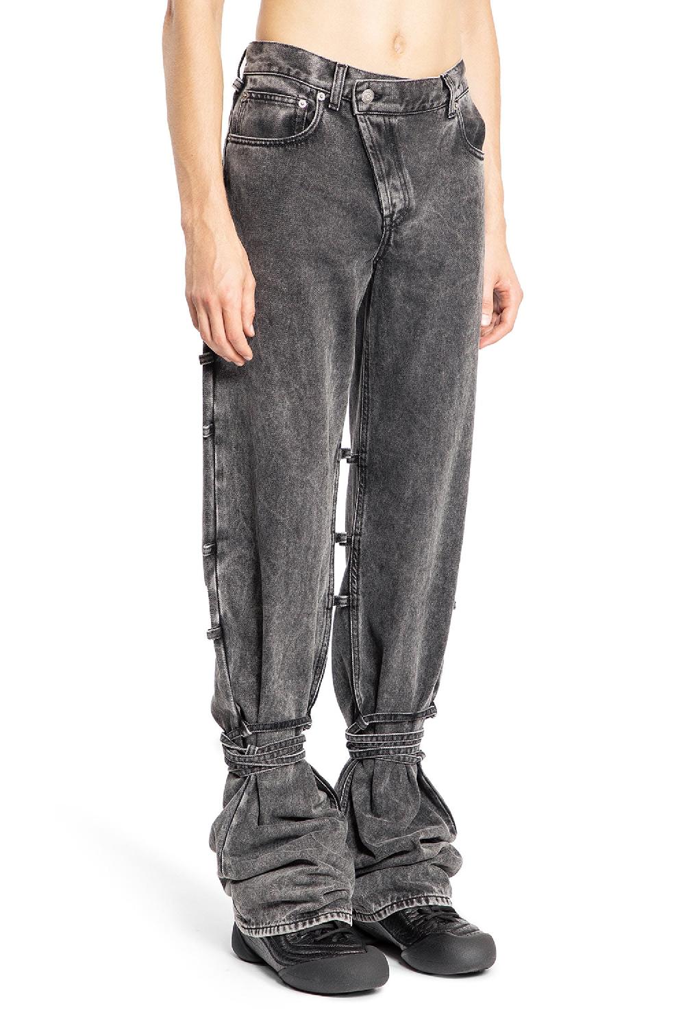 Antonioli ALEXANDER MCQUEEN MAN BLACK JEANS Pezzi Unici
