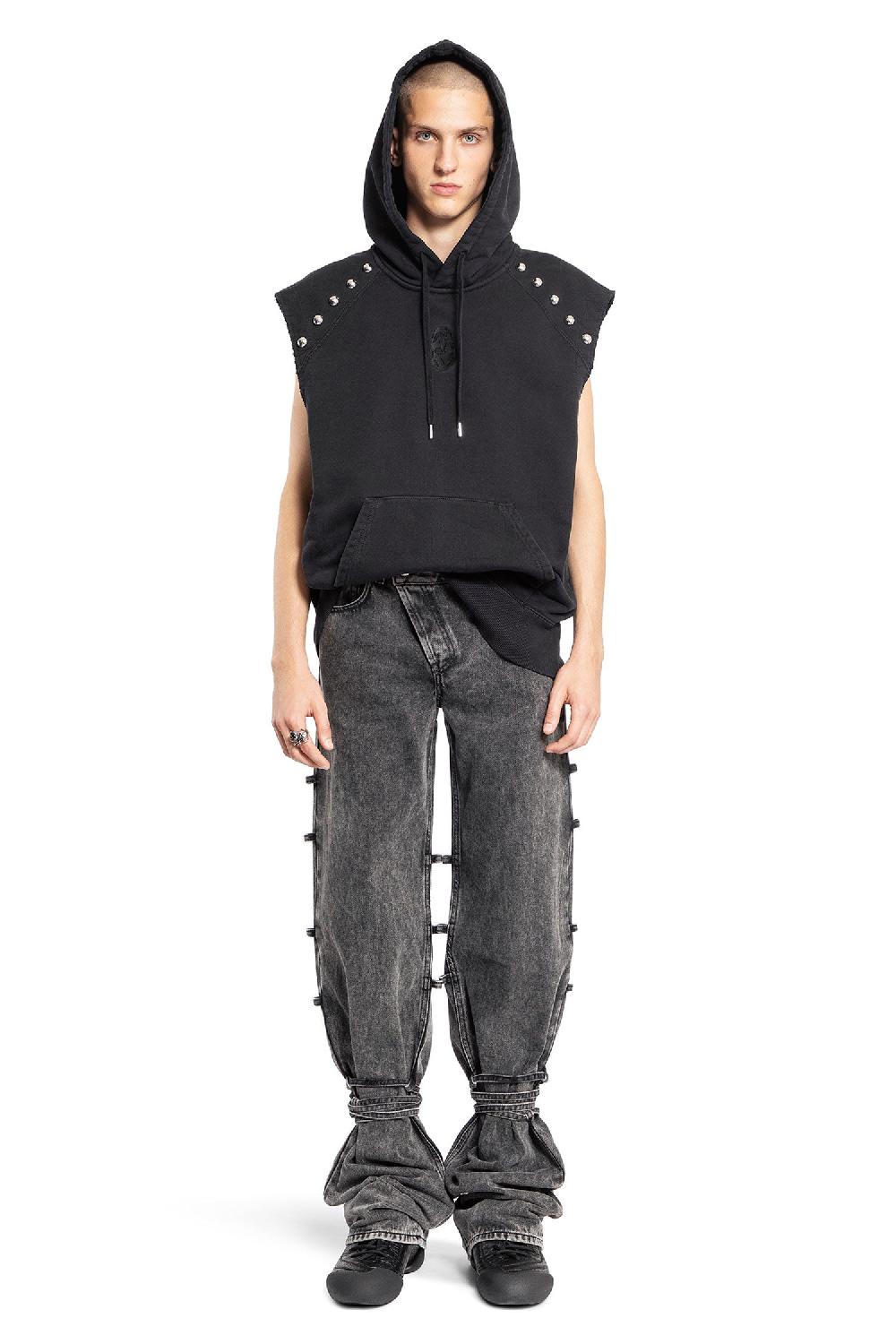 Antonioli ALEXANDER MCQUEEN MAN BLACK JEANS Pezzi Unici
