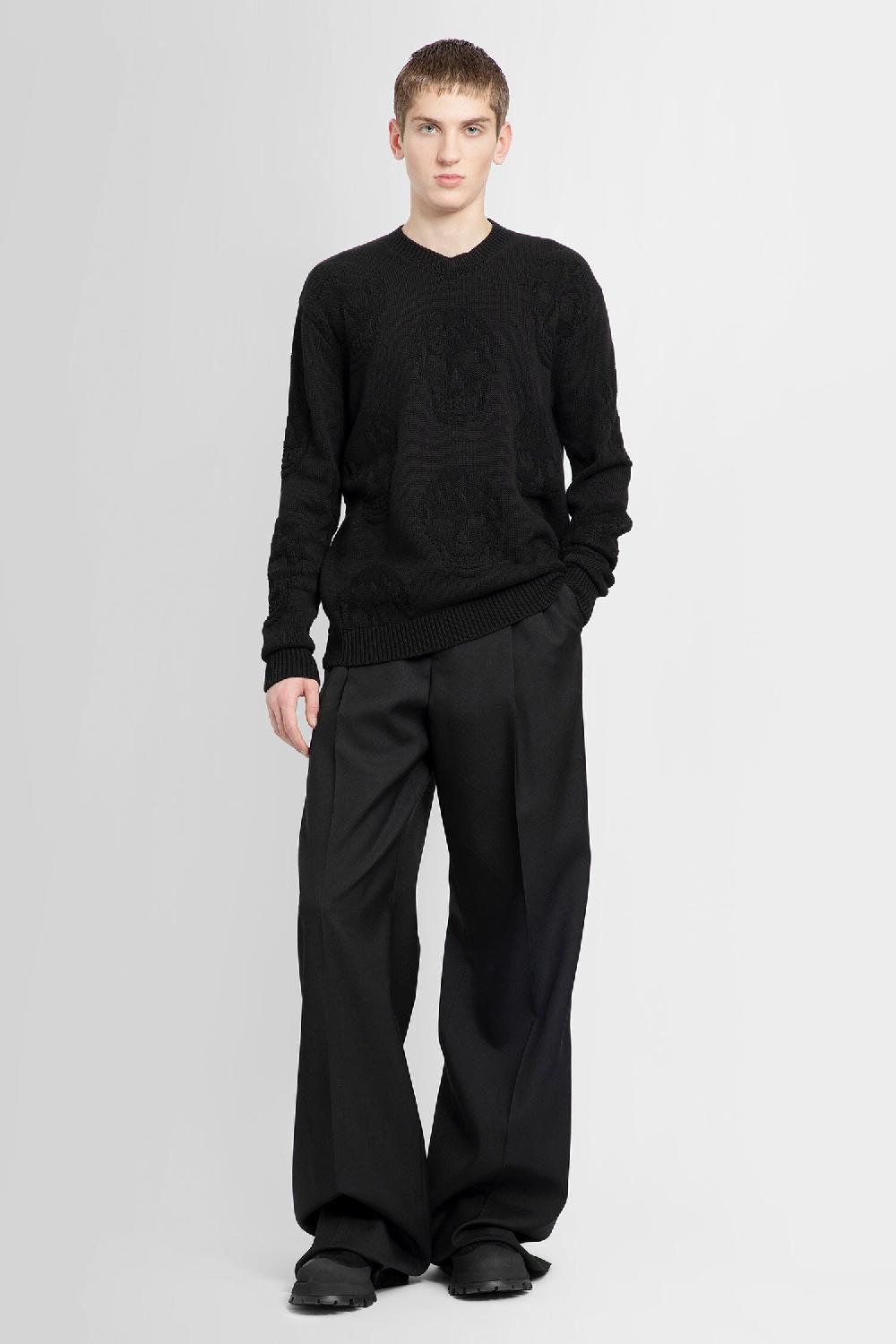 Antonioli ALEXANDER MCQUEEN MAN BLACK KNITWEAR Negozi Online