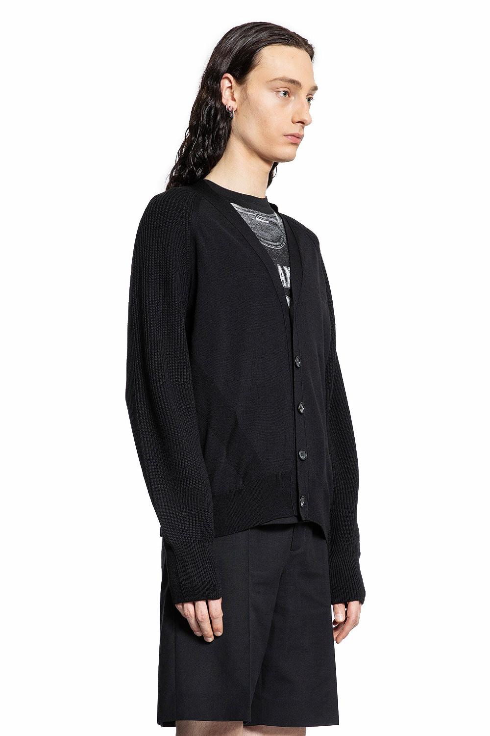 Antonioli ALEXANDER MCQUEEN MAN BLACK KNITWEAR Acquista Ora