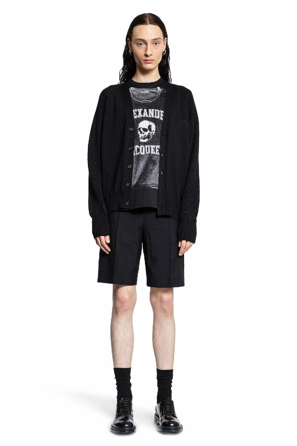 Antonioli ALEXANDER MCQUEEN MAN BLACK KNITWEAR Acquista Ora