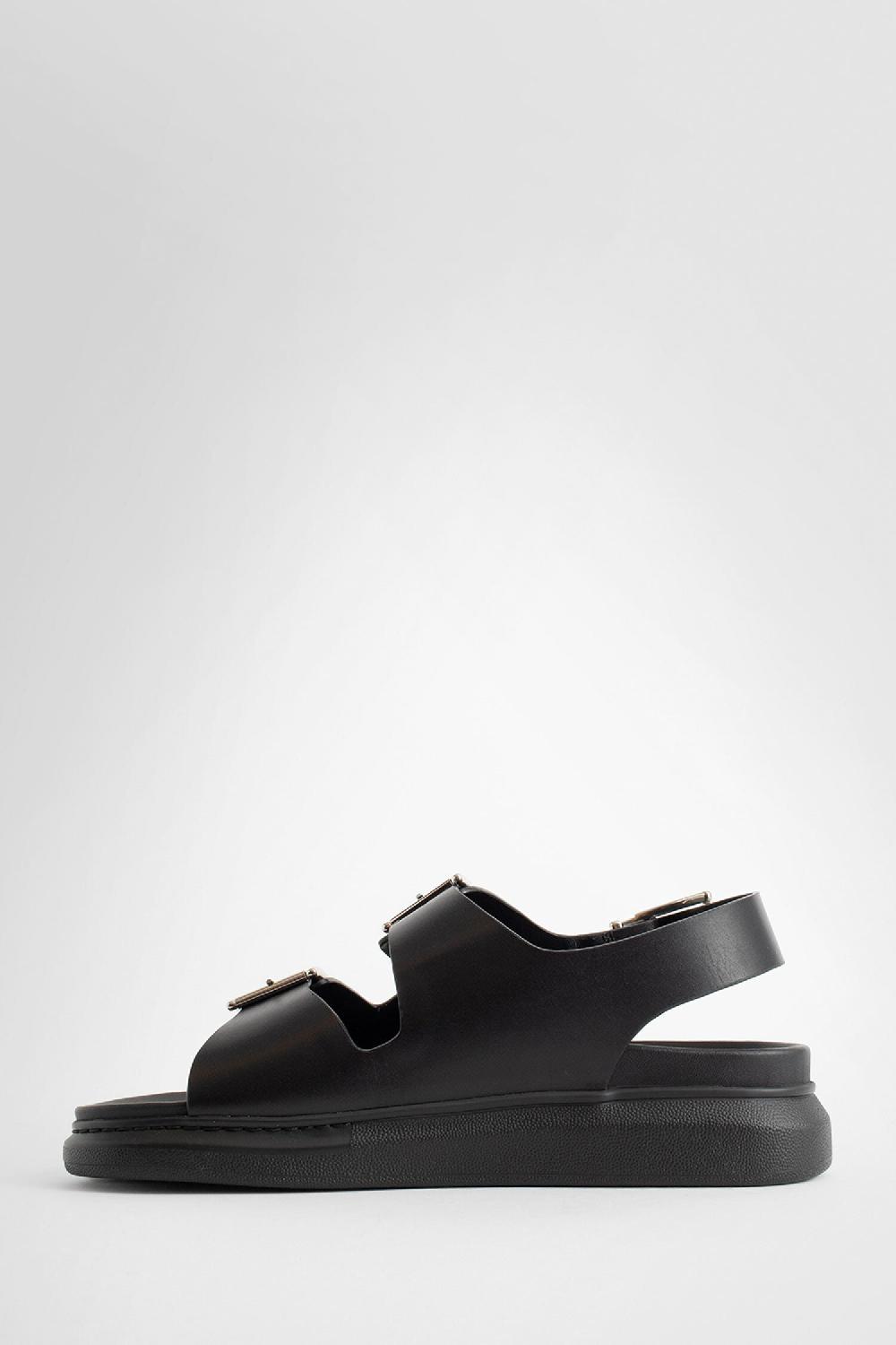 Antonioli ALEXANDER MCQUEEN MAN BLACK SANDALS & SLIDES Shopping Online