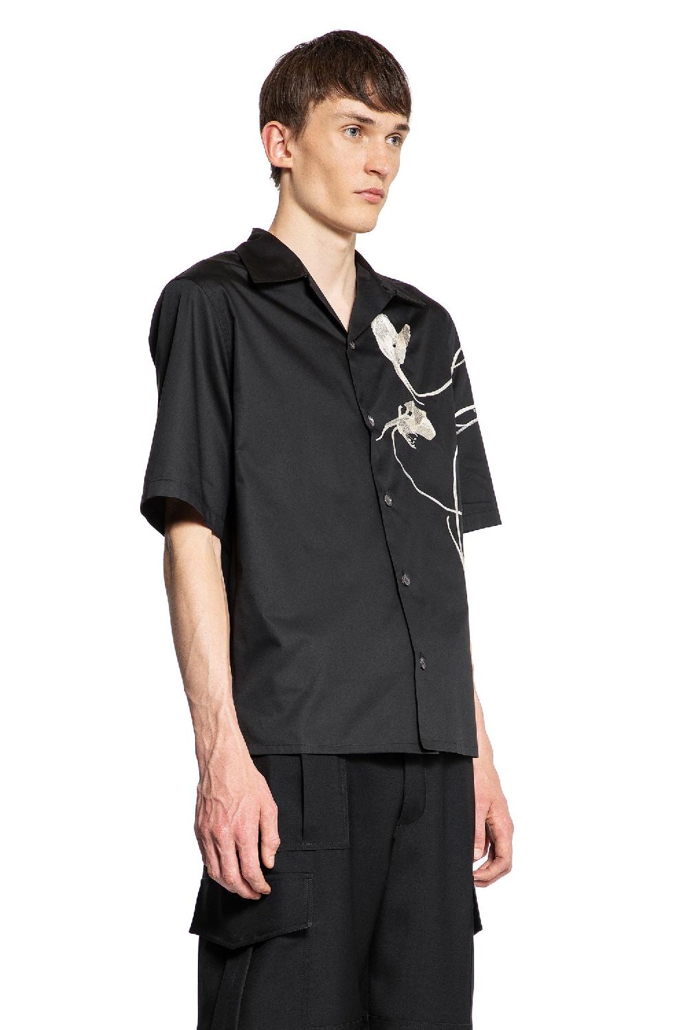 Antonioli ALEXANDER MCQUEEN MAN BLACK SHIRTS Prezzo Ridotto