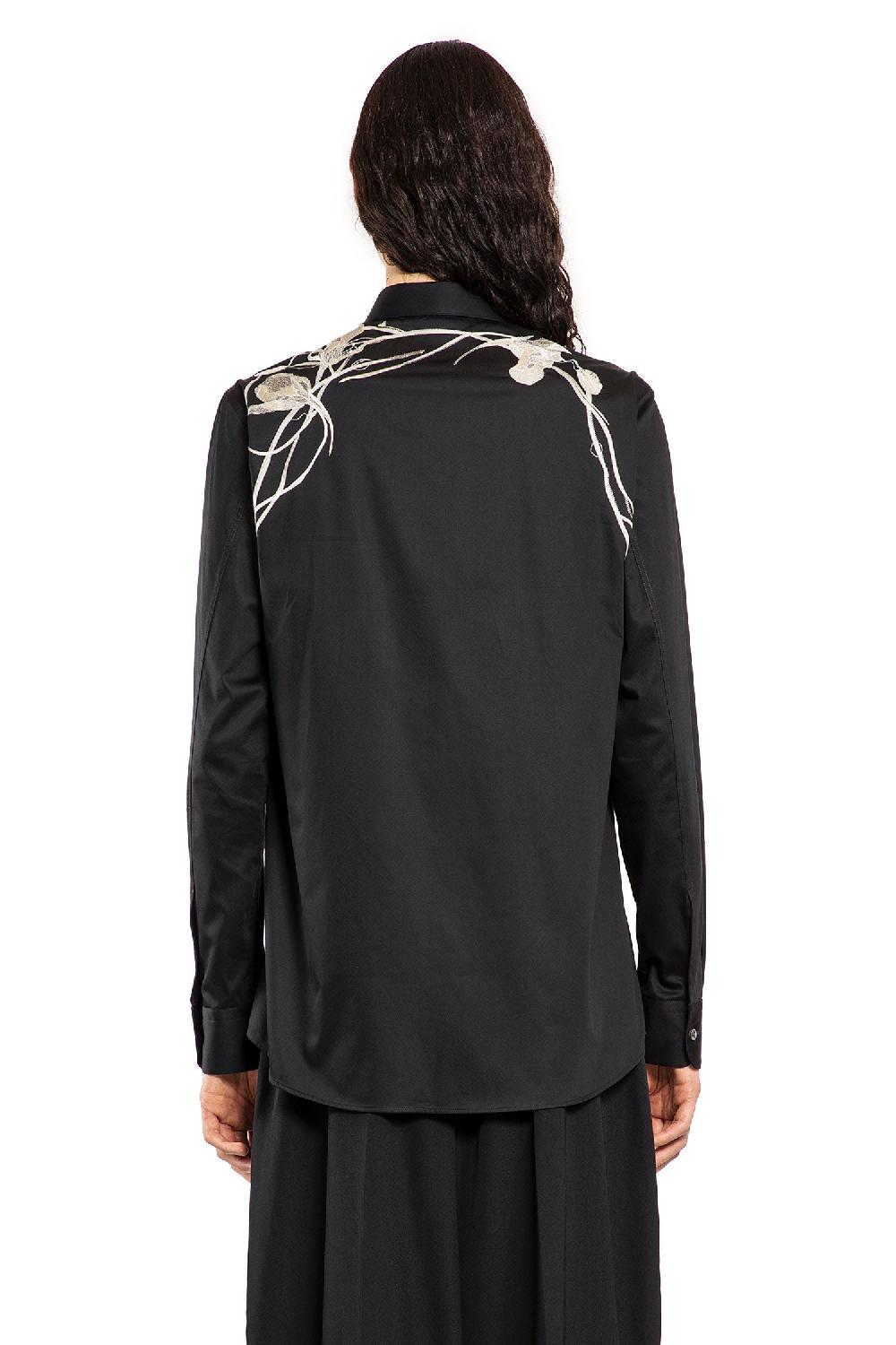Antonioli ALEXANDER MCQUEEN MAN BLACK SHIRTS Sottocosto