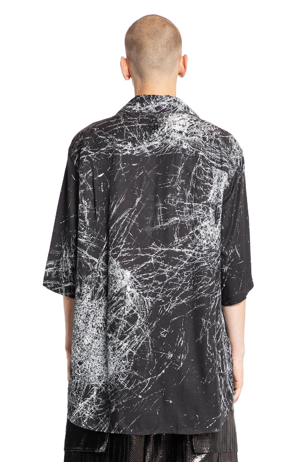 Antonioli ALEXANDER MCQUEEN MAN BLACK SHIRTS Convenienza