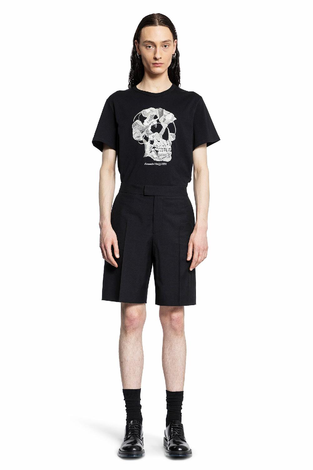 Antonioli ALEXANDER MCQUEEN MAN BLACK SHORTS & SKIRTS Novità