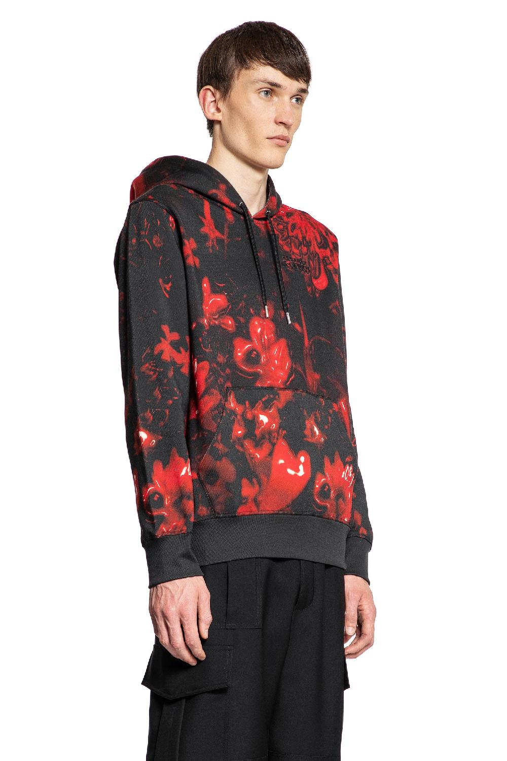 Antonioli ALEXANDER MCQUEEN MAN BLACK SWEATSHIRTS Economico