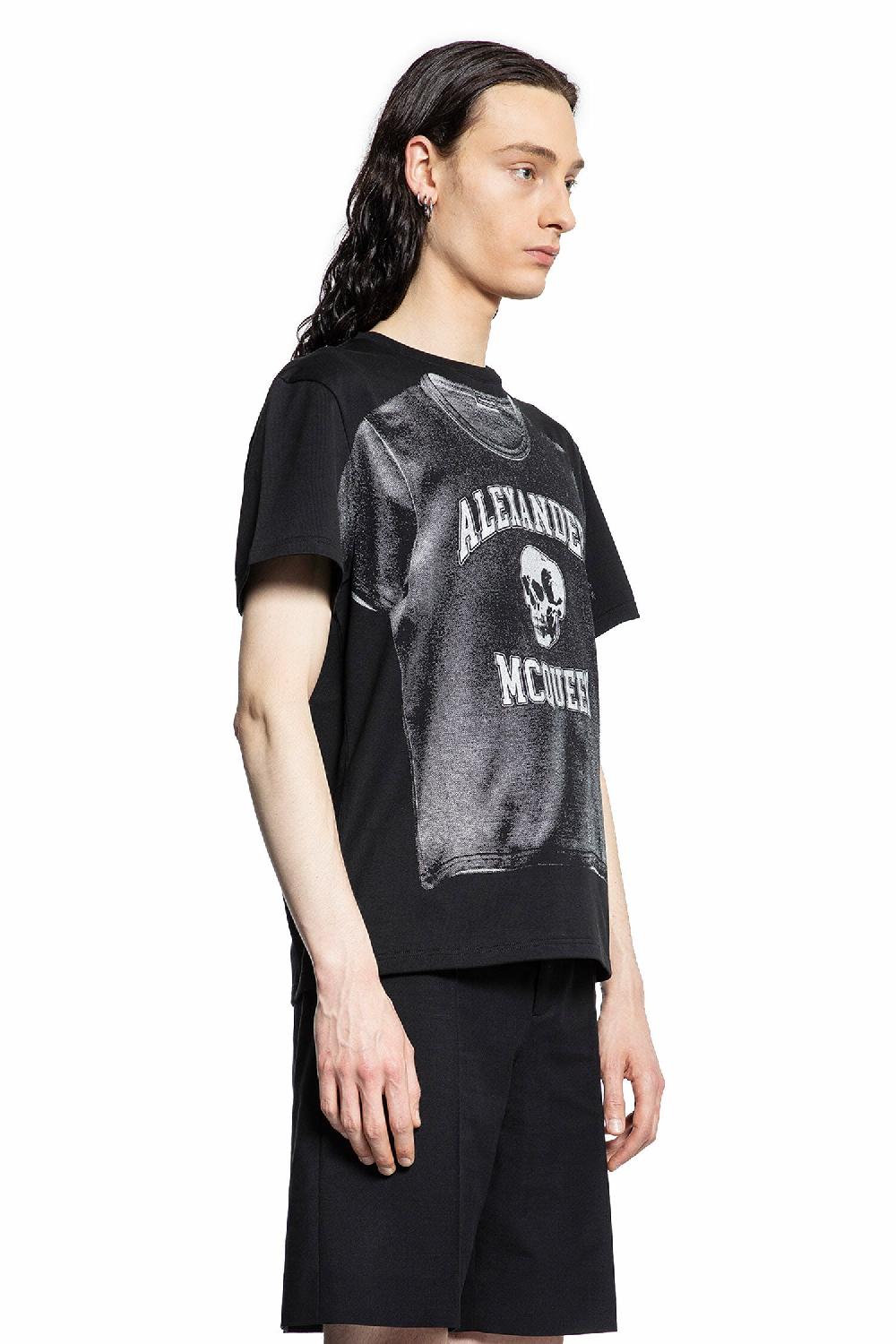 Antonioli ALEXANDER MCQUEEN MAN BLACK T-SHIRTS & TANK TOPS Hotsell