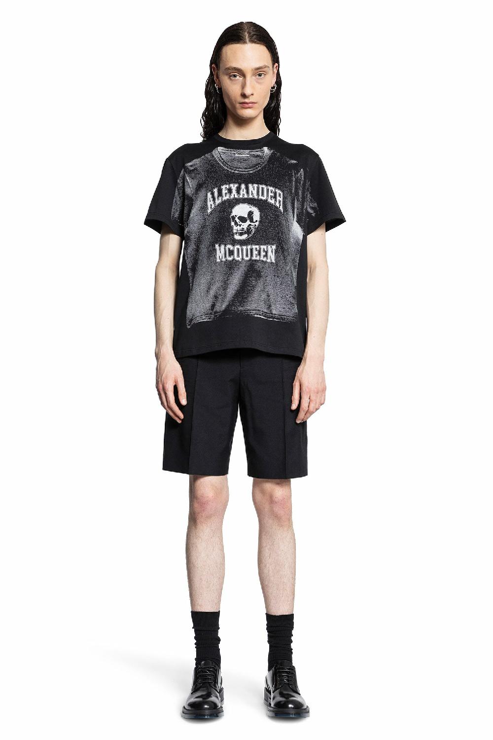 Antonioli ALEXANDER MCQUEEN MAN BLACK T-SHIRTS & TANK TOPS Hotsell