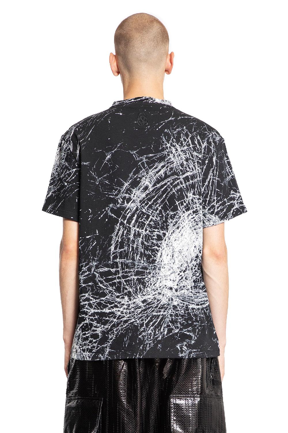 Antonioli ALEXANDER MCQUEEN MAN BLACK T-SHIRTS & TANK TOPS Vendita Calda