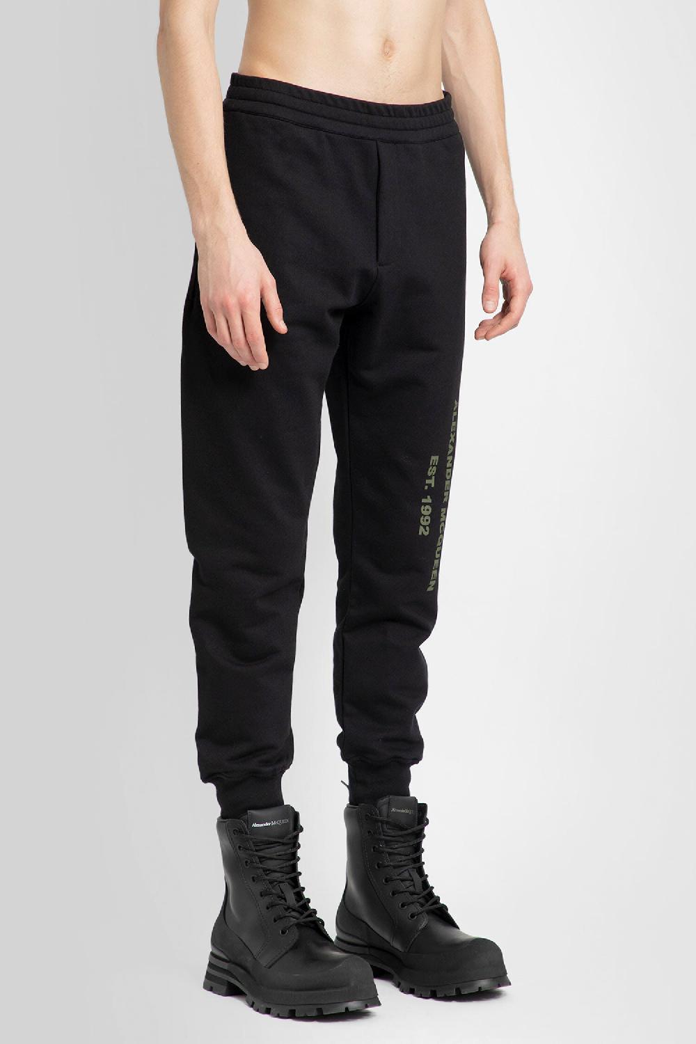 Antonioli ALEXANDER MCQUEEN MAN BLACK TROUSERS I Più Venduti