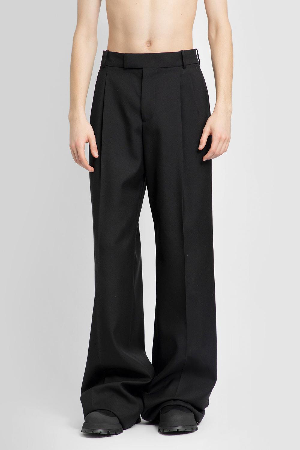Antonioli ALEXANDER MCQUEEN MAN BLACK TROUSERS Vendite Flash