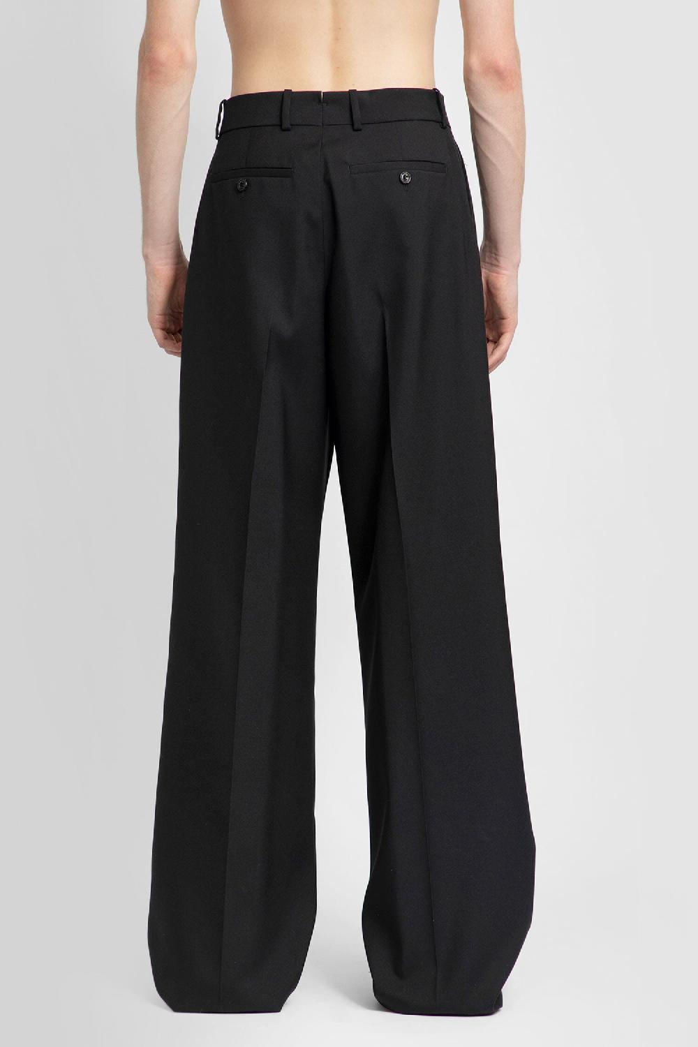 Antonioli ALEXANDER MCQUEEN MAN BLACK TROUSERS Vendite Flash