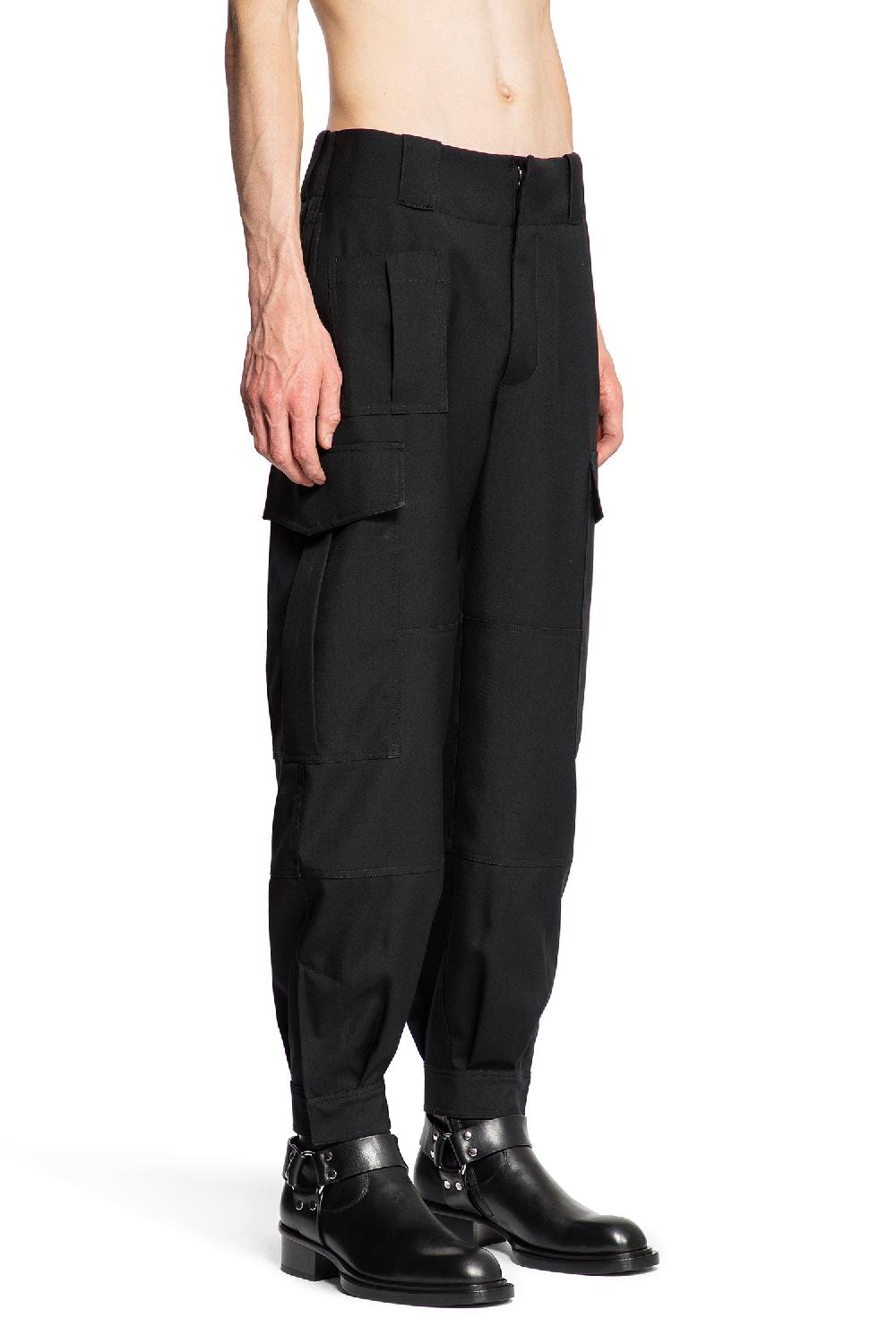 Antonioli ALEXANDER MCQUEEN MAN BLACK TROUSERS In Saldo