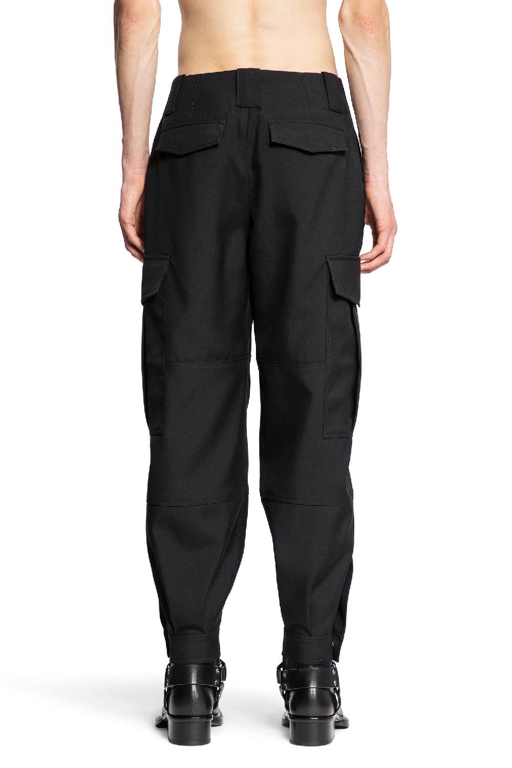 Antonioli ALEXANDER MCQUEEN MAN BLACK TROUSERS In Saldo