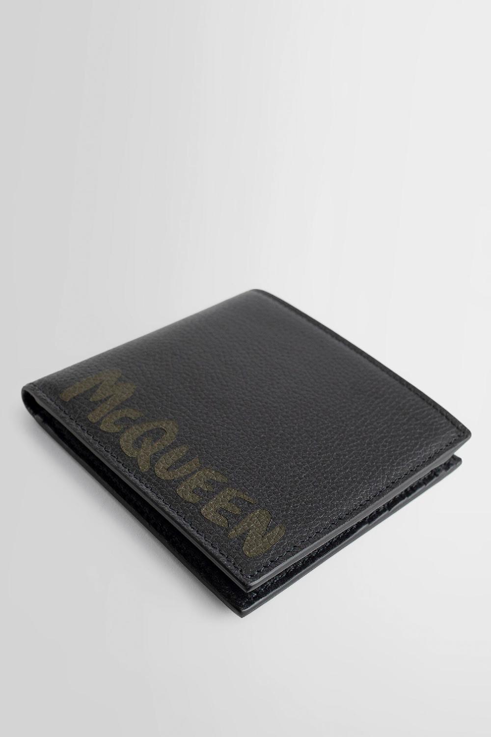Antonioli ALEXANDER MCQUEEN MAN BLACK WALLETS & CARDHOLDERS 2025
