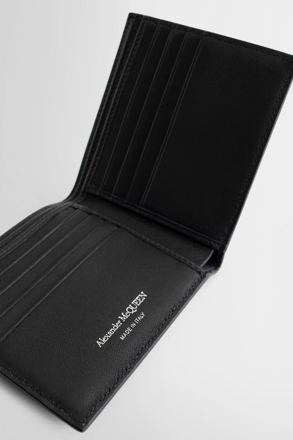 Antonioli ALEXANDER MCQUEEN MAN BLACK WALLETS & CARDHOLDERS 2025