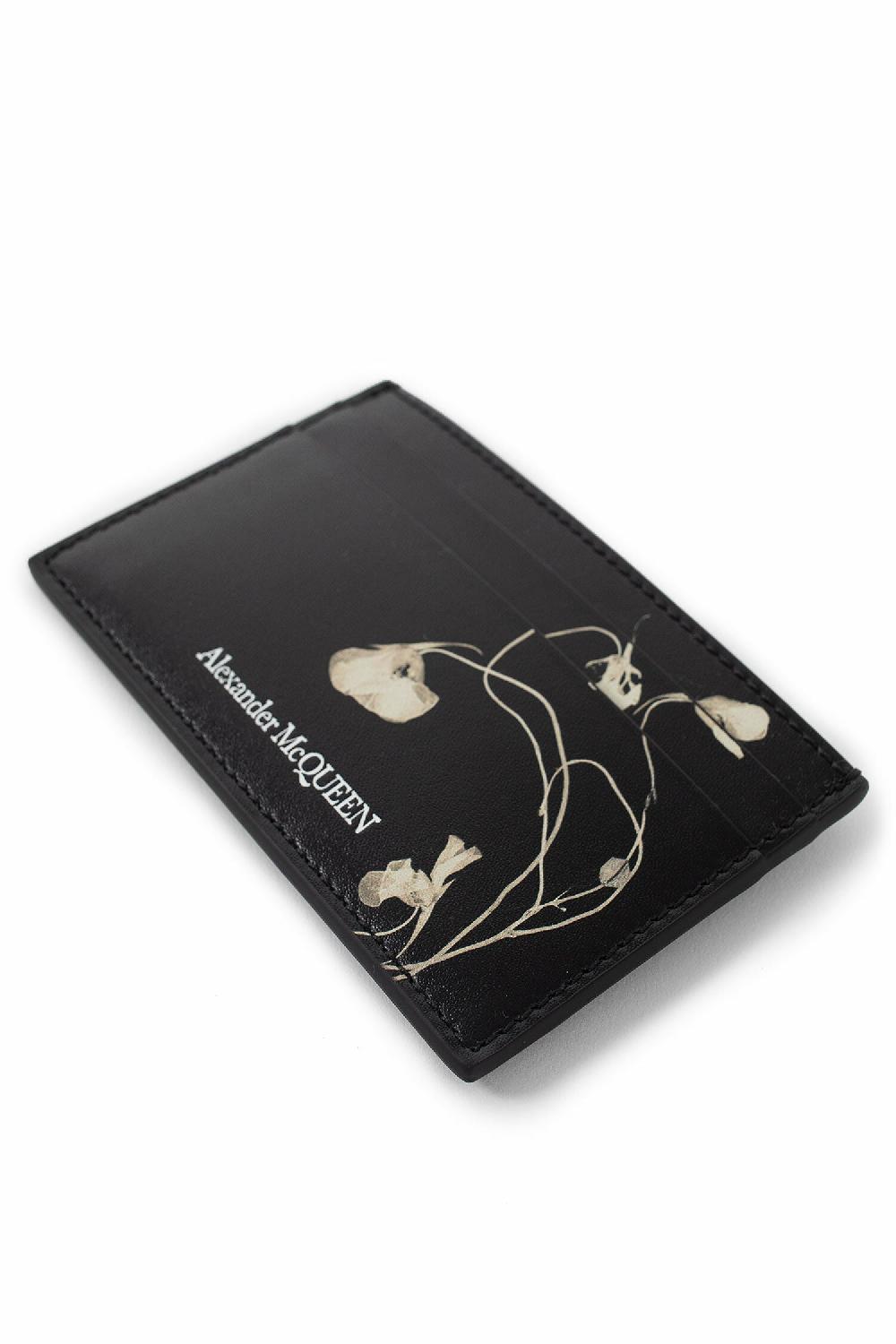 Antonioli ALEXANDER MCQUEEN MAN BLACK WALLETS & CARDHOLDERS Italy