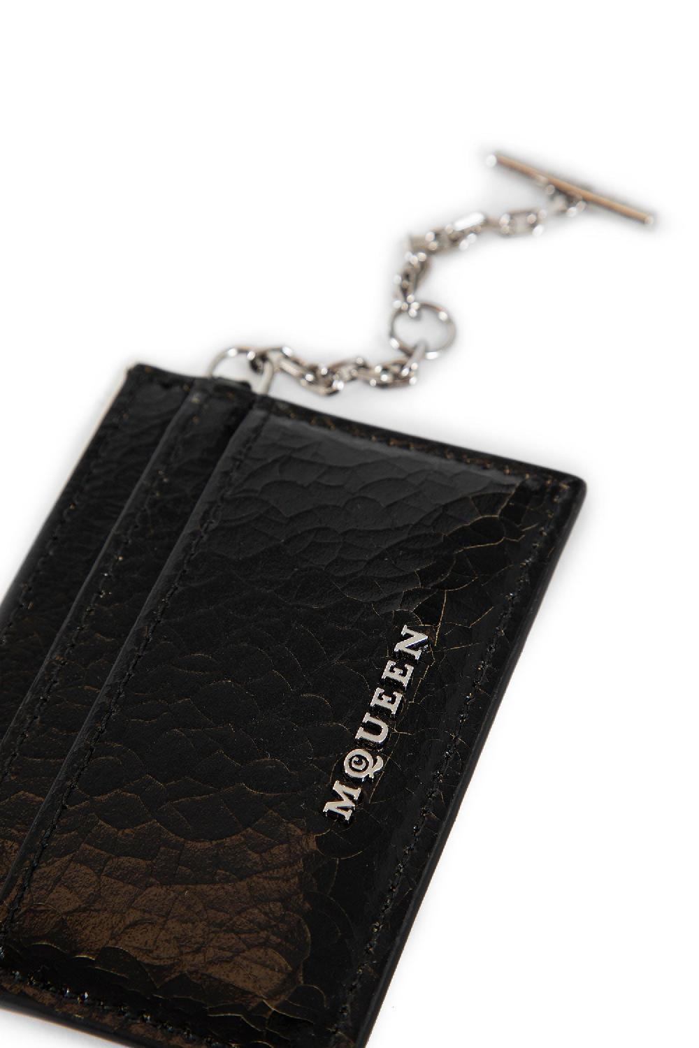 Antonioli ALEXANDER MCQUEEN MAN BLACK WALLETS & CARDHOLDERS Italia