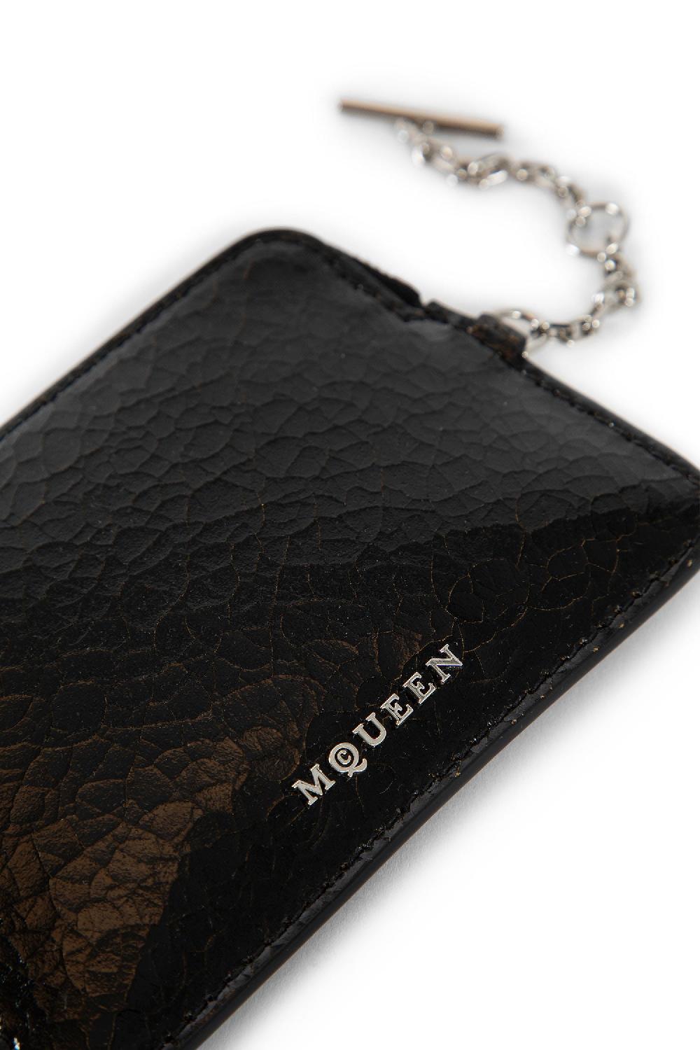 Antonioli ALEXANDER MCQUEEN MAN BLACK WALLETS & CARDHOLDERS 2025