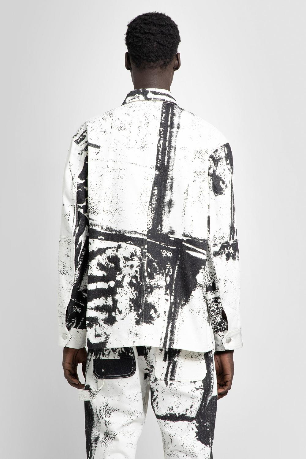 Antonioli ALEXANDER MCQUEEN MAN BLACK&WHITE JACKETS Nuovo