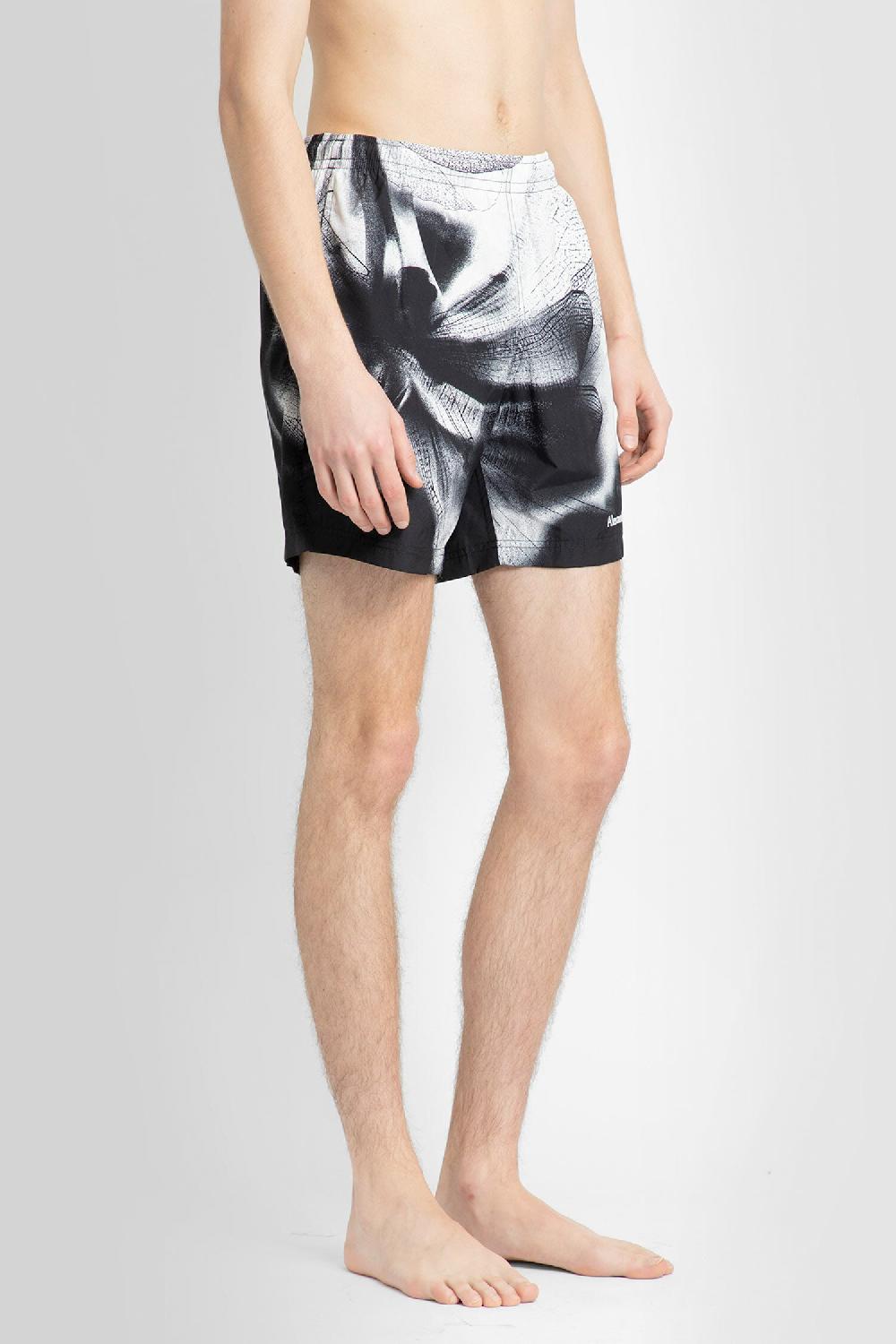 Antonioli ALEXANDER MCQUEEN MAN BLACK&WHITE SWIMWEAR Qualità Garantita