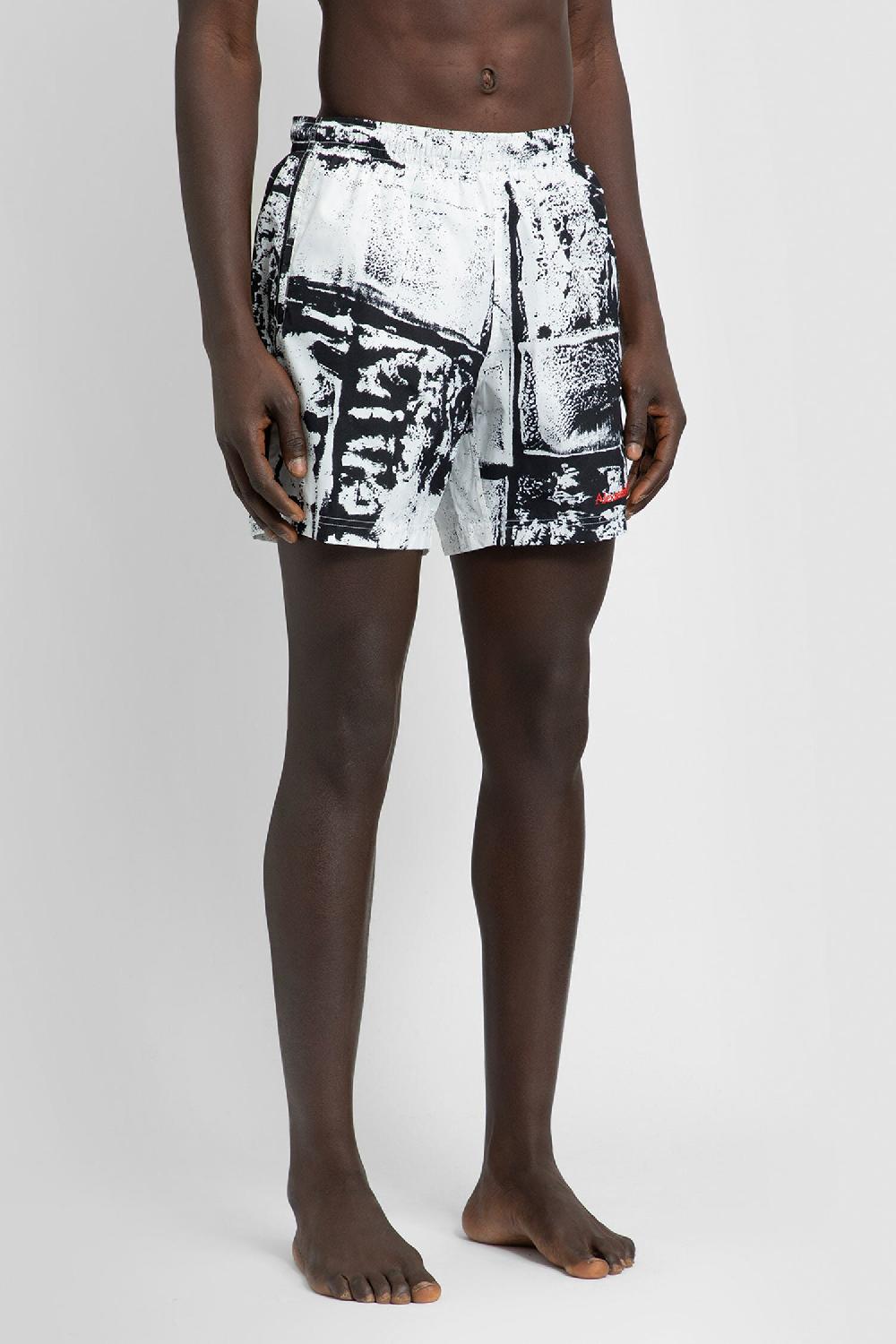 Antonioli ALEXANDER MCQUEEN MAN BLACK&WHITE SWIMWEAR Negozi Online