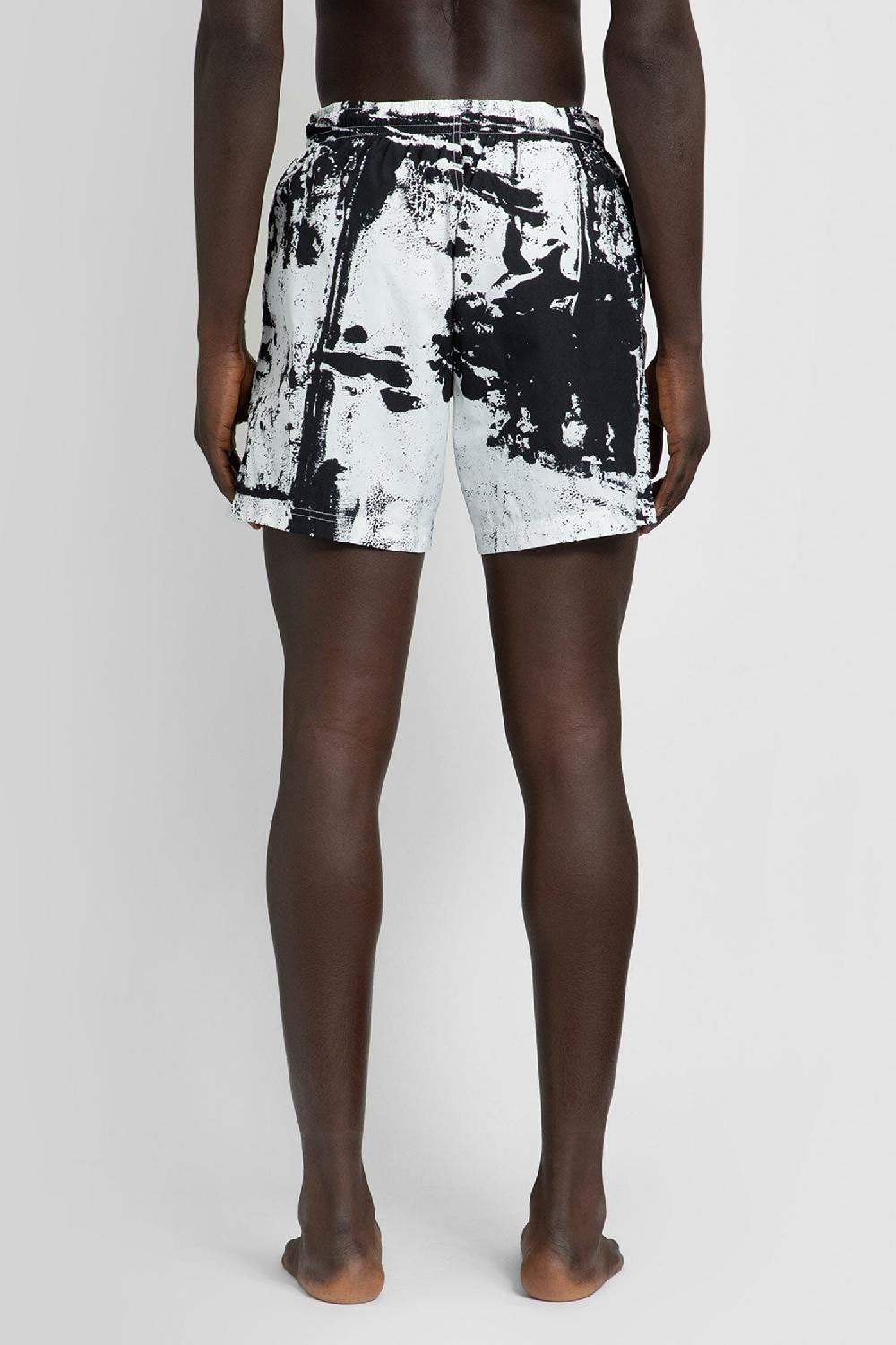 Antonioli ALEXANDER MCQUEEN MAN BLACK&WHITE SWIMWEAR Negozi Online