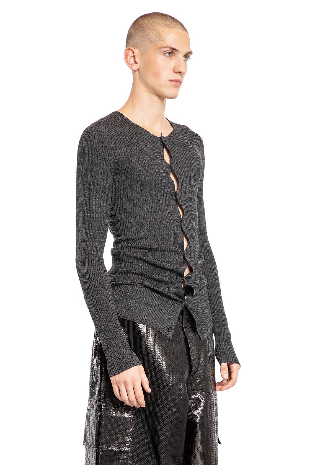Antonioli ALEXANDER MCQUEEN MAN GREY KNITWEAR Shopping Online