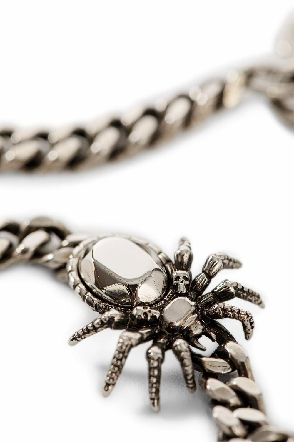 Antonioli ALEXANDER MCQUEEN MAN SILVER JEWELLERY Economico