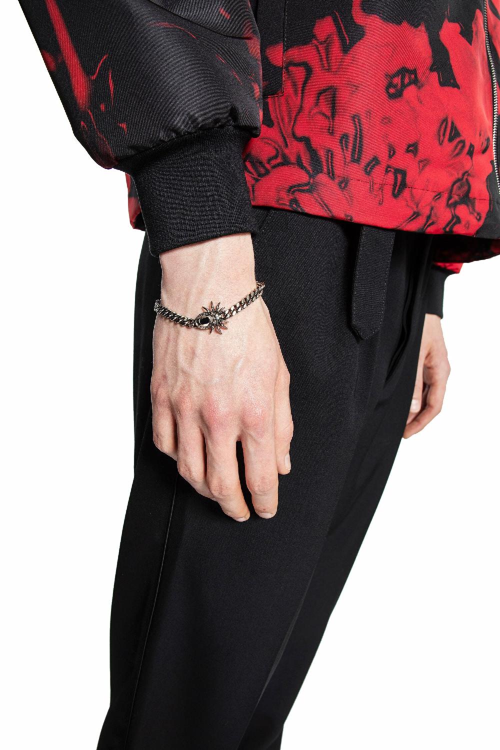 Antonioli ALEXANDER MCQUEEN MAN SILVER JEWELLERY Economico