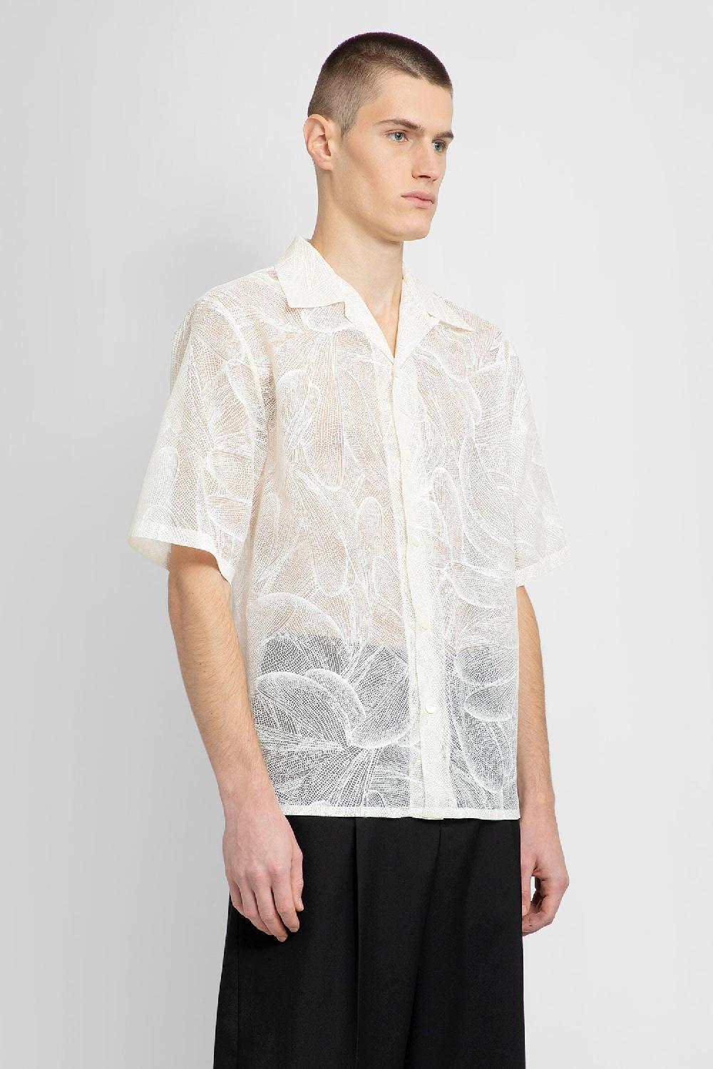 Antonioli ALEXANDER MCQUEEN MAN WHITE SHIRTS In Vendita