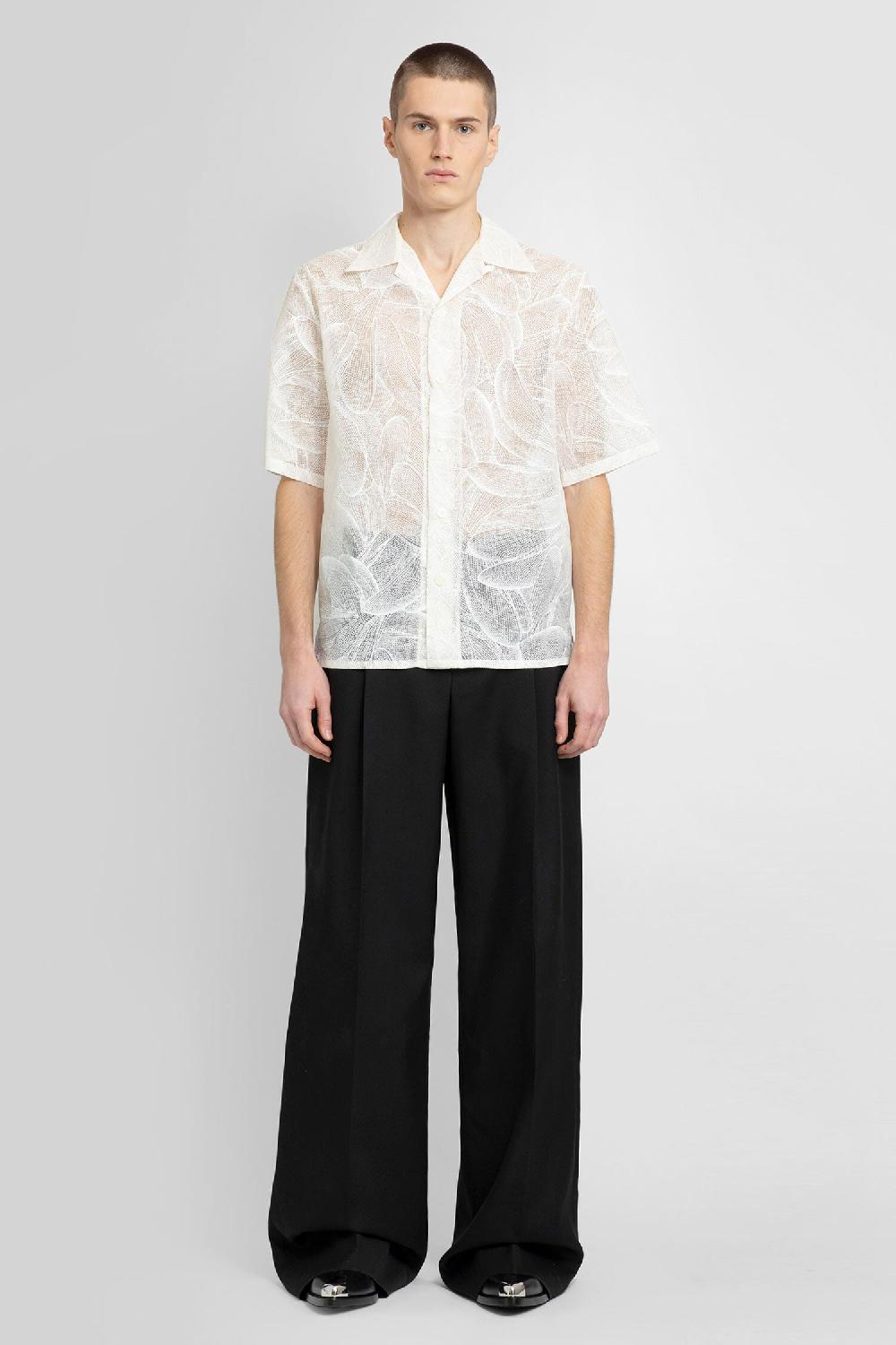Antonioli ALEXANDER MCQUEEN MAN WHITE SHIRTS In Vendita