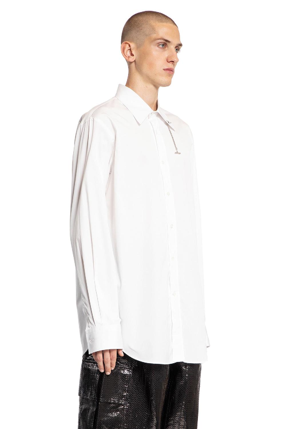 Antonioli ALEXANDER MCQUEEN MAN WHITE SHIRTS Saldi