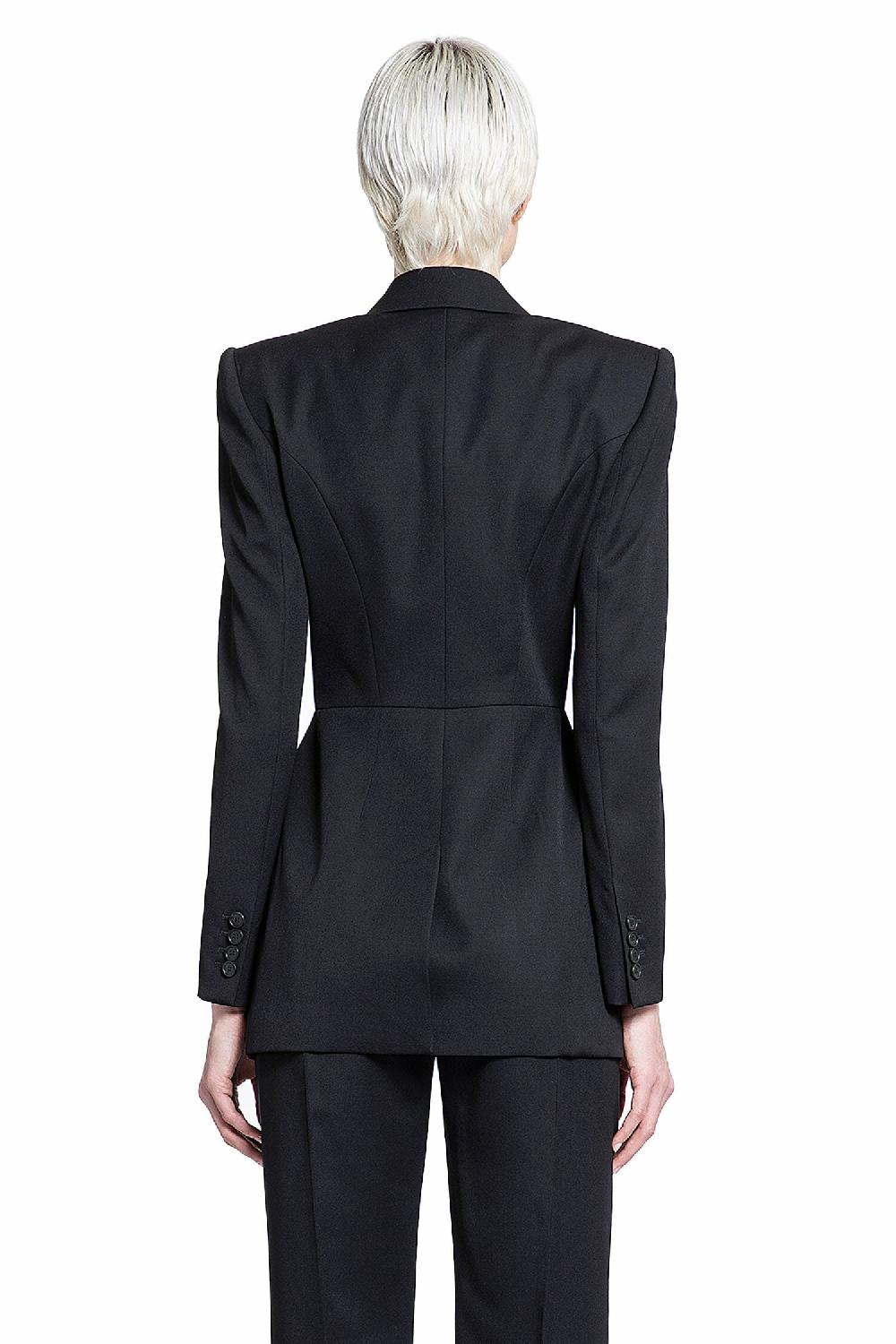 Antonioli ALEXANDER MCQUEEN WOMAN BLACK BLAZERS Italy