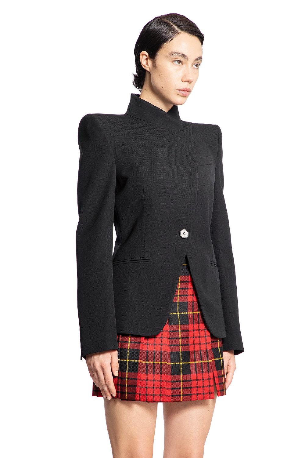 Antonioli ALEXANDER MCQUEEN WOMAN BLACK BLAZERS Italia