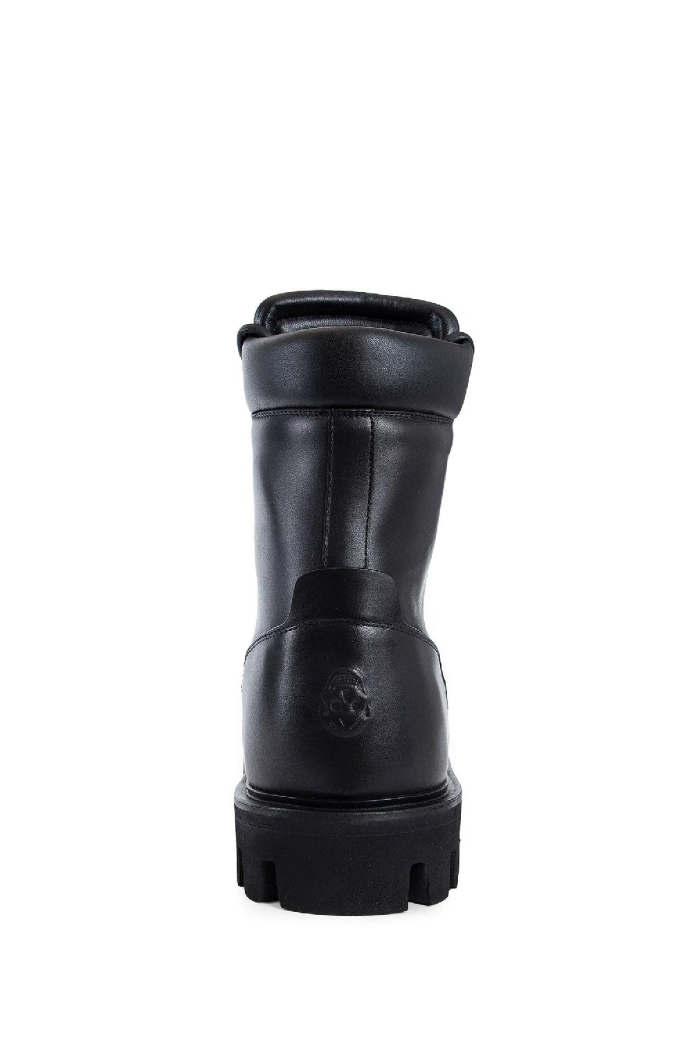 Antonioli ALEXANDER MCQUEEN WOMAN BLACK BOOTS In Linea