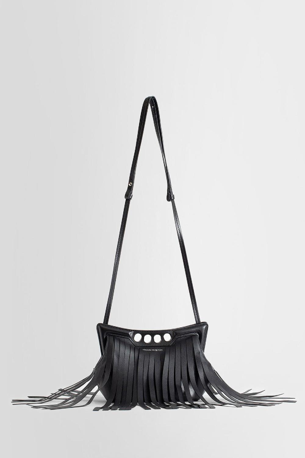Antonioli ALEXANDER MCQUEEN WOMAN BLACK CLUTCHES & POUCHES Nuovo