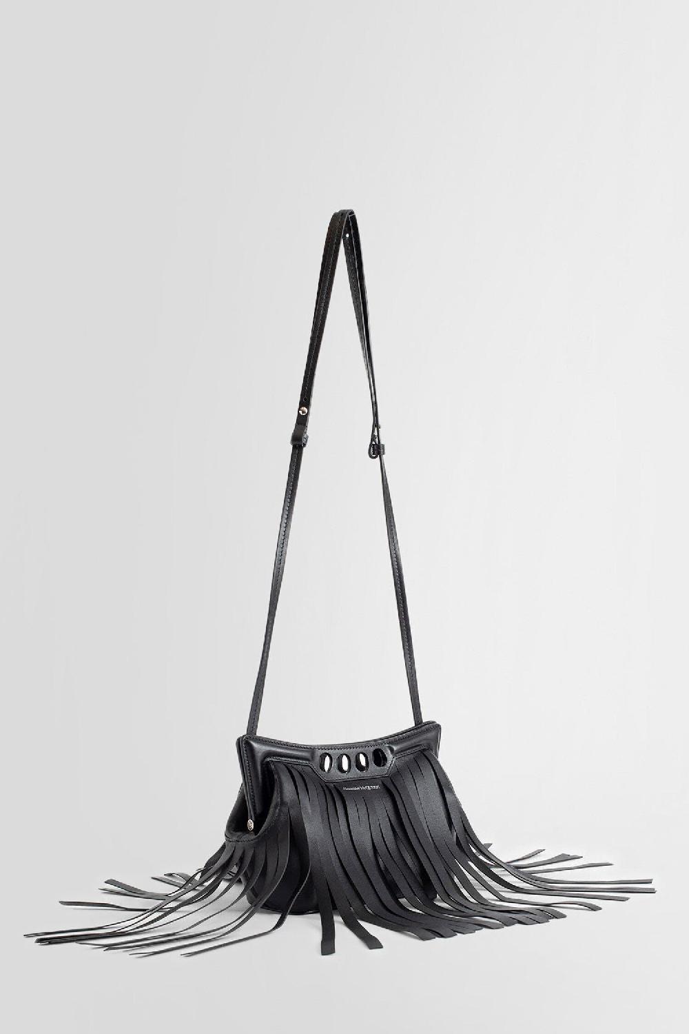 Antonioli ALEXANDER MCQUEEN WOMAN BLACK CLUTCHES & POUCHES Nuovo
