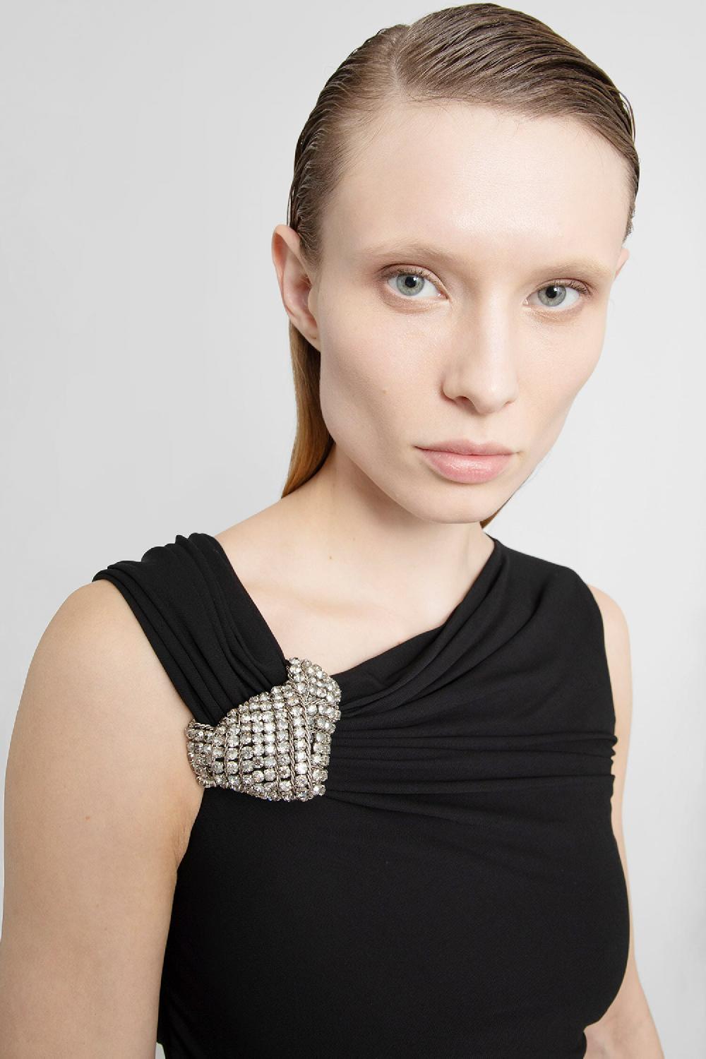 Antonioli ALEXANDER MCQUEEN WOMAN BLACK DRESSES Vendita