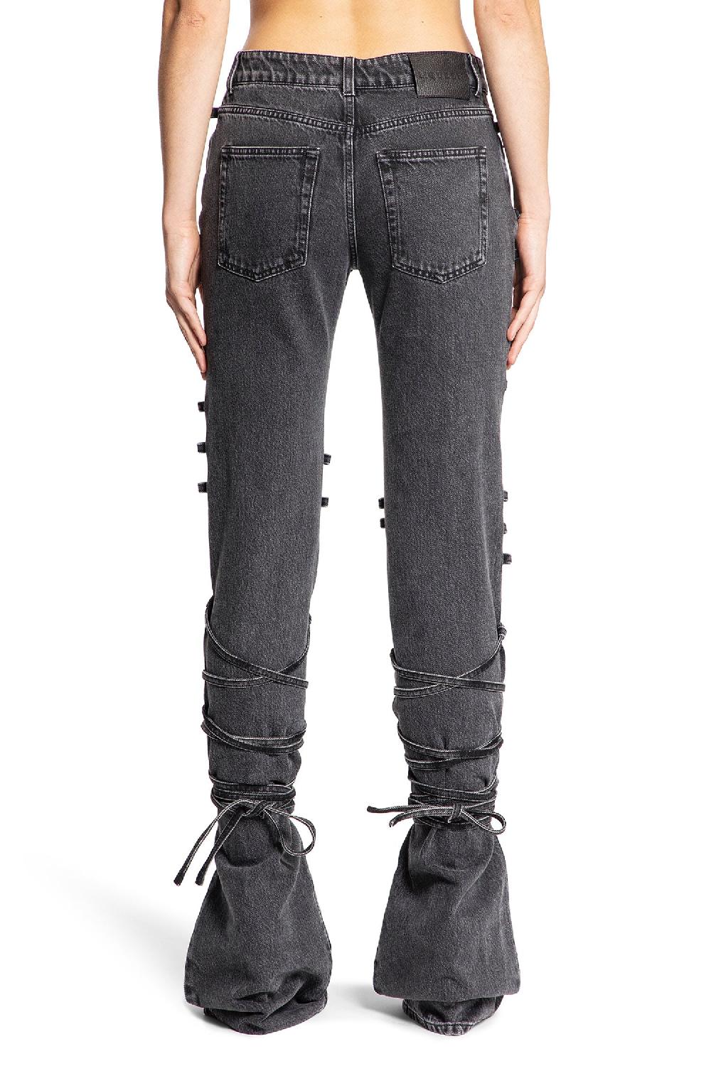 Antonioli ALEXANDER MCQUEEN WOMAN BLACK JEANS Negozi Online