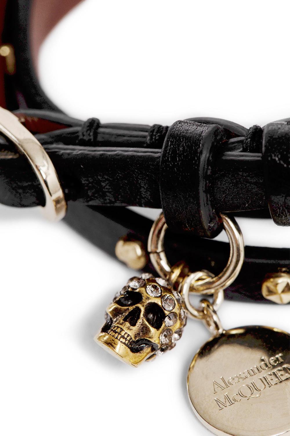 Antonioli ALEXANDER MCQUEEN WOMAN BLACK JEWELLERY Consegna Veloce