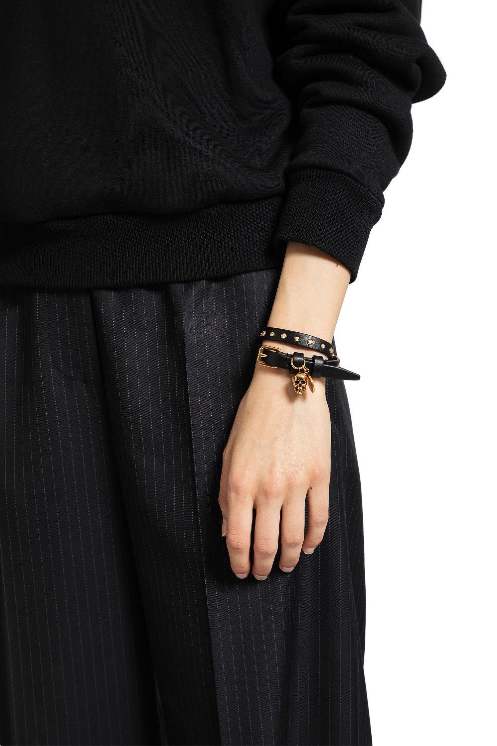 Antonioli ALEXANDER MCQUEEN WOMAN BLACK JEWELLERY Consegna Veloce