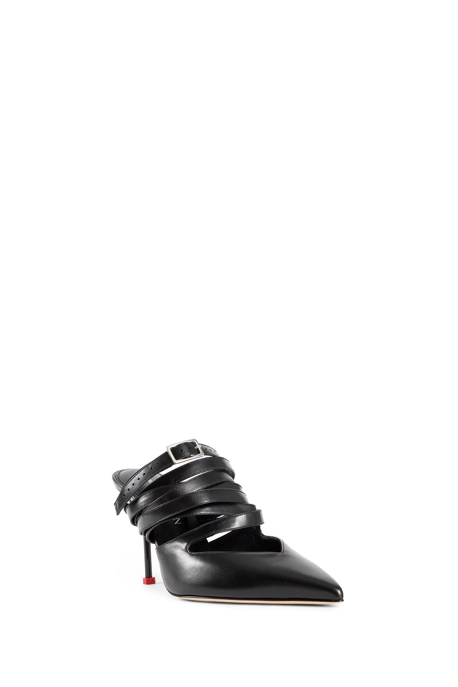 Antonioli ALEXANDER MCQUEEN WOMAN BLACK MULES Affare Del Giorno